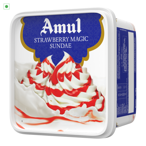 Strawberry Magic Sundae